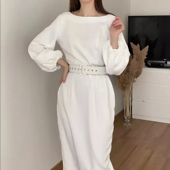 Backless Midi Dress - Picture 10 of 16